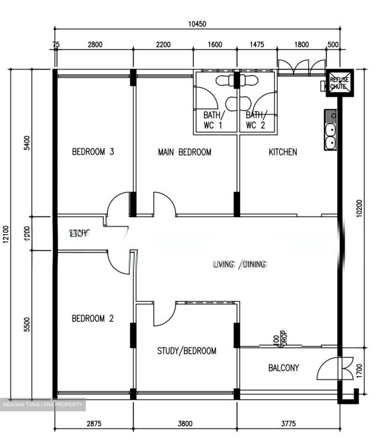 Blk 366 Yishun Glory (Yishun), HDB 5 Rooms #554811511